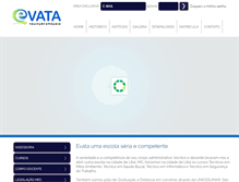 Tablet Screenshot of evata.com.br